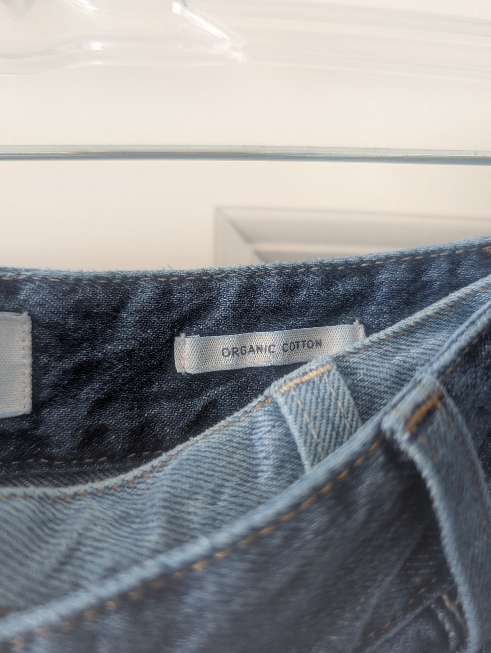 Closed Averly Wide-Leg Cuffed Jeans w/ Asymmetric Waist, size 31, Made in Italy - Picture 9 of 13